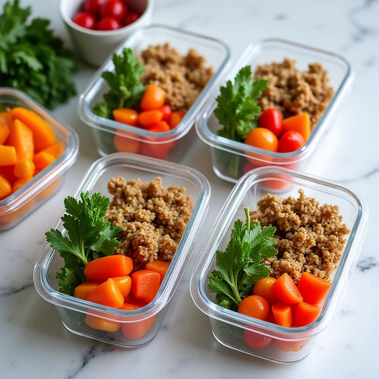Comidas para atletas meal prep